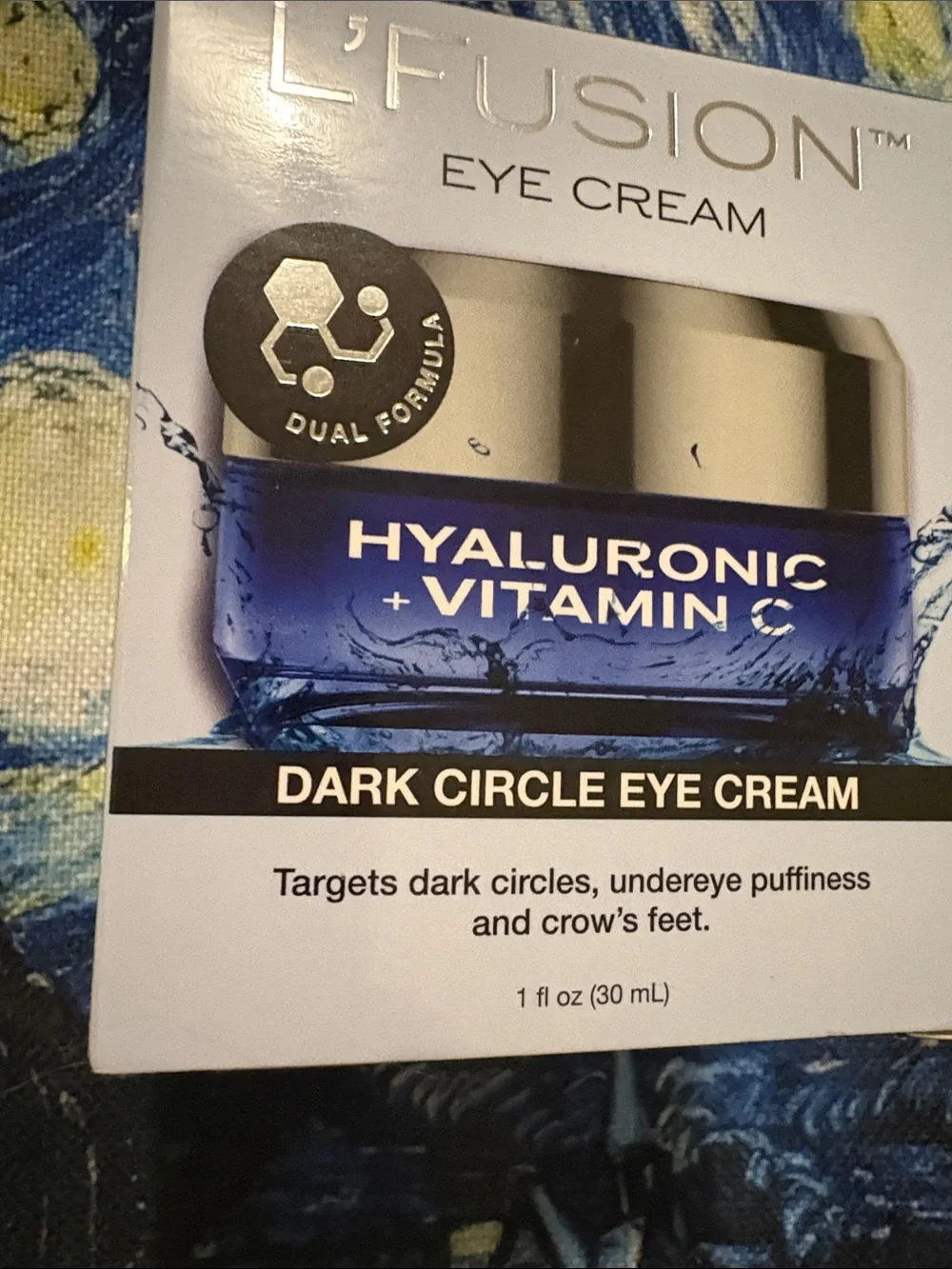 Hydrating Eye Cream for Fine Lines & Dark Circles - White